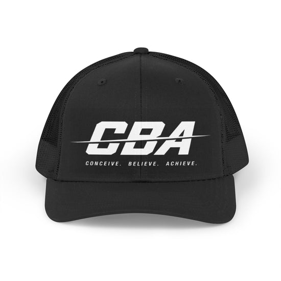 Trucker Hat Snapback - CBA "Conceive. Believe. Achieve." Retro Mesh Cap