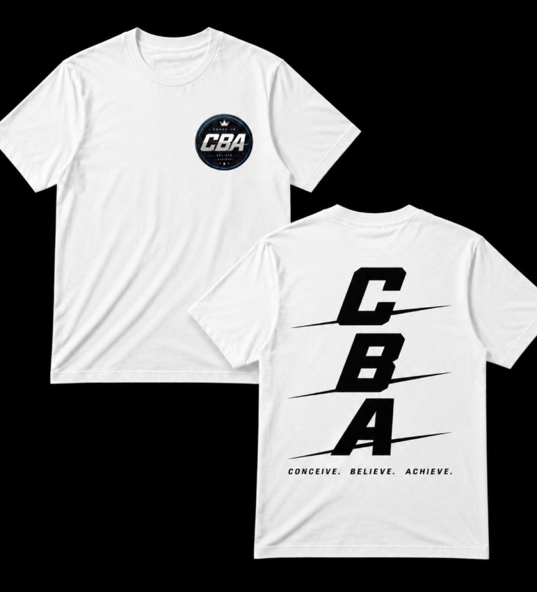 CBA Stacked Logo Tee